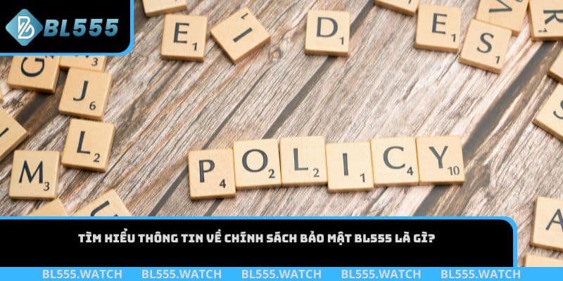 Tìm hiểu thông tin về chính sách bảo mật BL555 là gì?