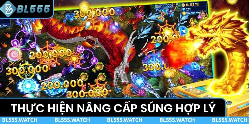 Thực hiện nâng cấp súng theo tiến trình hợp lý